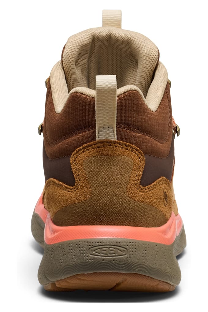 Keen Leiki Leather Mid Wp Chipmunk/bison Taglia: 35.5 | Stivali Outlet | Donna