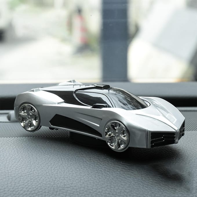 Automodel Telefoonhouder Coole Sportieve Vorm Antislip 360 graden Draaibaar Middenconsole Telefoonhouder rood