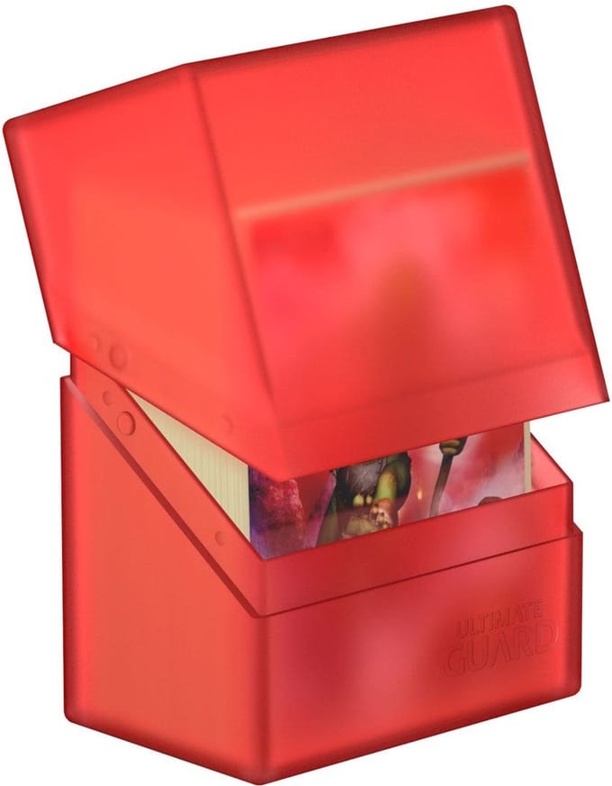 Ultimate Guard Ultimate Guard Boulder 60+ - Ruby Card Boxes