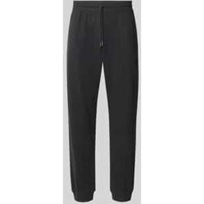 Regular fit sweatpants van katoenmix