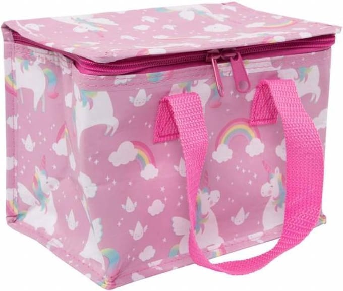 Eenhoorn koeltas roze - Sass & Belle