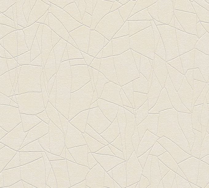 3D BEHANG | Grafisch - Beige Crème Wit - A.S. Création French Affair