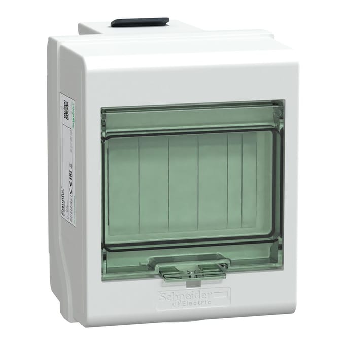 Schneider Electric KSB32CM55 KS-uitgangsadapter, 32A, 3L+N+PE, leeg, 5 deeleenheden Verdeelkastaccessoire Wit 1 stuk(s)