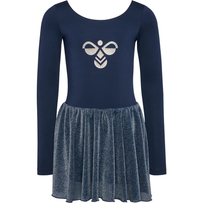 Meisjesjurk met lange mouwen Hummel Glitter