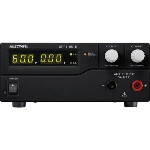 VOLTCRAFT DPPS-60-8 Labvoeding, regelbaar 1 - 60 0 - 8 A 480 W USB Programmeerbaar Aantal uitgangen: 1 x