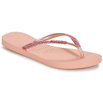 Havaianas Havaianas Slim Glitter II Slippers roze Rubber