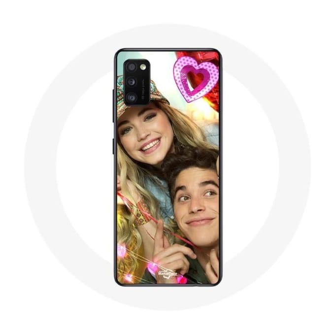 Hoesje - Mía Cáceres - Samsung Galaxy A41 - Flexibel - Wit - Volg Je Dromen