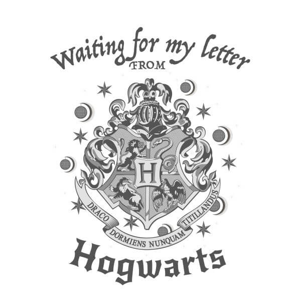 Harry Potter Waiting For My Letter Dames T-shirt - Wit - M