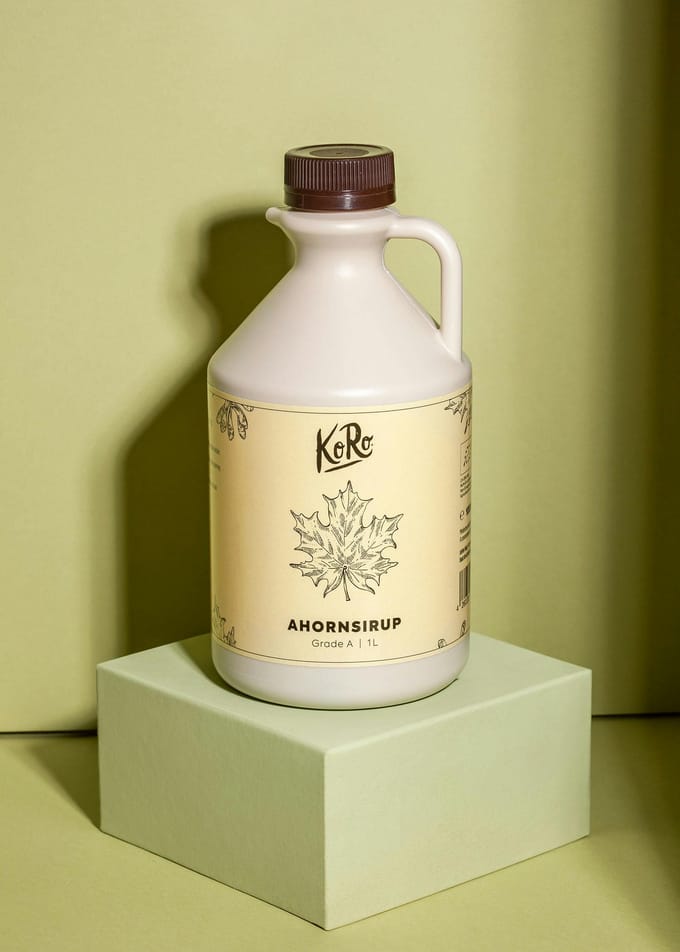 Bio ahornsiroop graad A 6 x 1 L