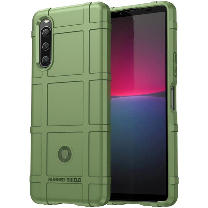 imoshion Rugged Shield Backcover voor de Sony Xperia 10 V - Donkergroen