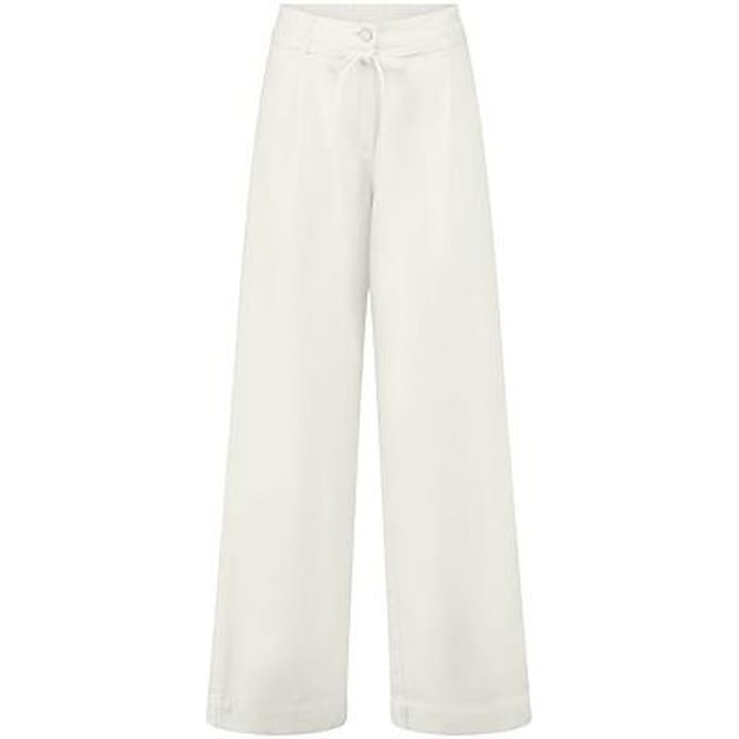 Wide Fit-jeans Van Peter Hahn wit