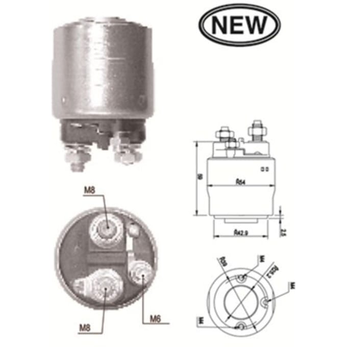 Magneetschakelaar, starter MAGNETI MARELLI 940113050562
