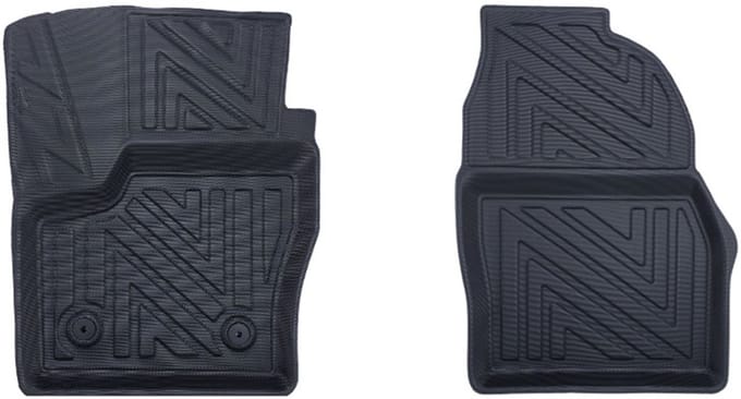 Rubbermatten Ford Tourneo Connect 2014-2021 (voorset) - Premium carbonlook