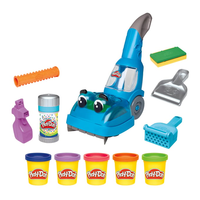 Play-Doh Zoom Zoom Stofzuiger en Opruimset Klei