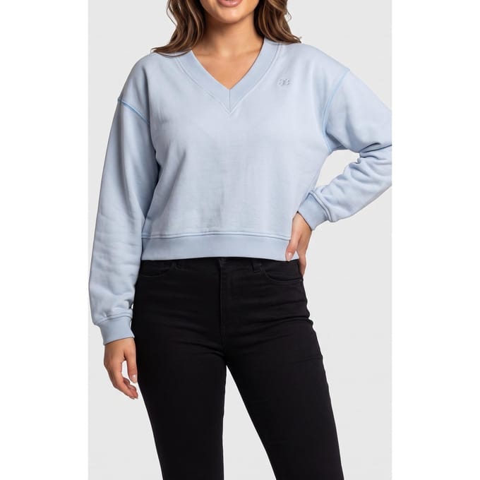 Alchemist Sweater Gaia Faded Blue Größe: L | Pullover Outlet | Damen | Blau