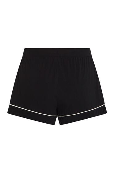Hunkemöller Dames Nachtmode Shorts Jersey Essential - Zwart - maat S