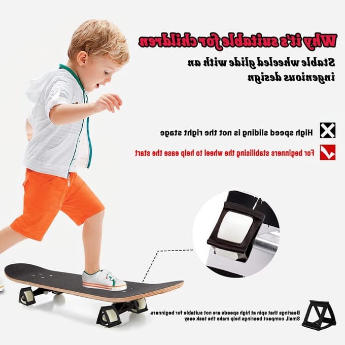 Rubber Trick Roller Trainer Set - 4 Stuks - Skate Accessoires voor Longboard en Beginners