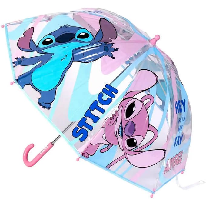 Handmatige paraplu voor kinderen Cerda Disney Stitch Bubble