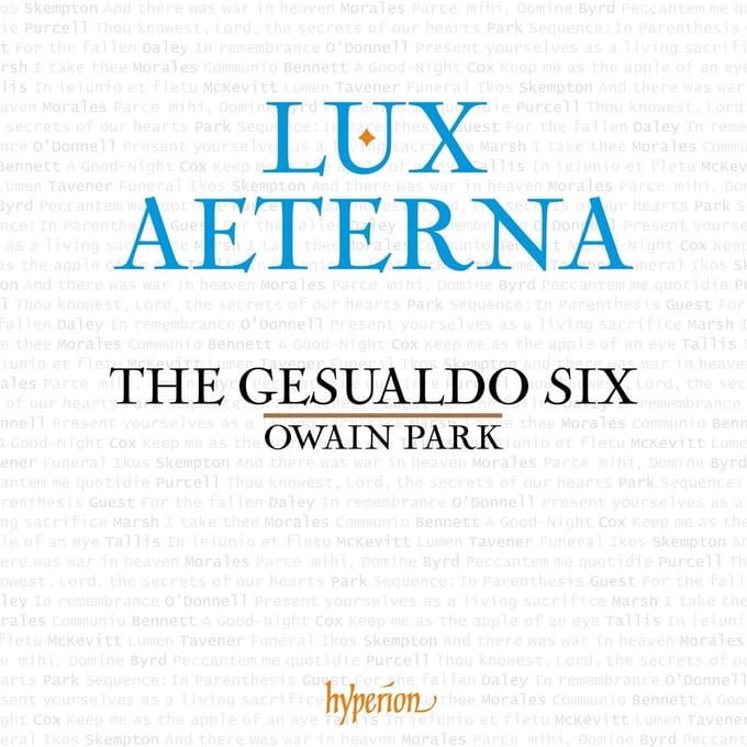 The Gesualdo Six, Owain Park - Lux Aeterna (CD)