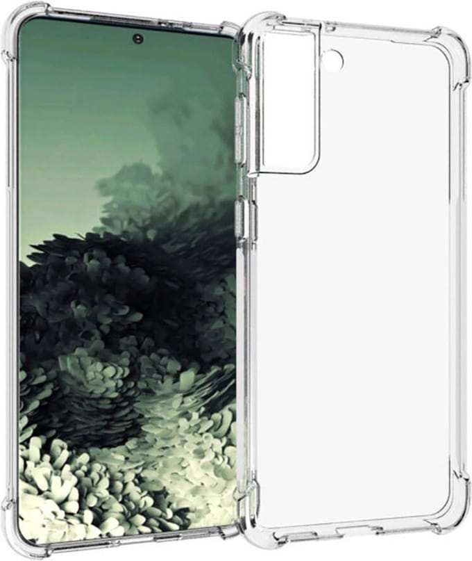 Shop4 - Samsung Galaxy S22 Plus Hoesje - Zachte Back Case Drop Shock Proof Transparant