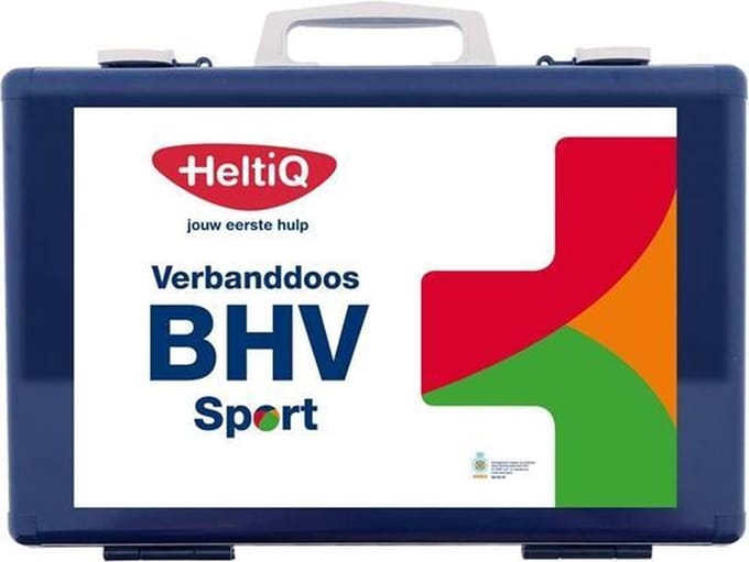 HeltiQ BHV Verbanddoos Modulair, Sport (Blauw)
