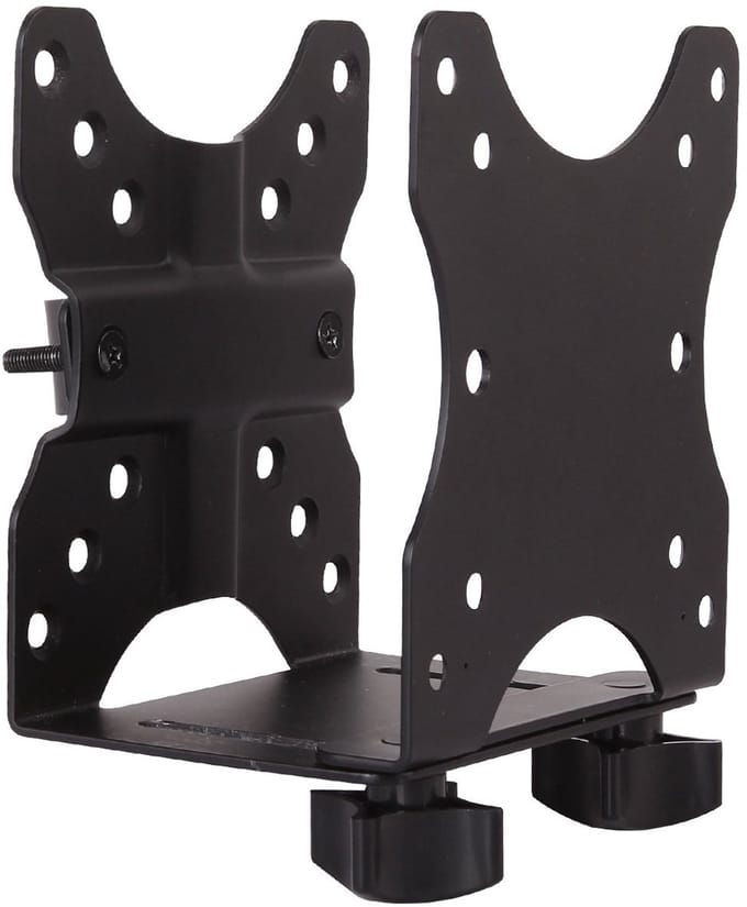 Unyqoos® Universele houder voor mini computers met verstelbare breedte en VESA compatibiliteit
