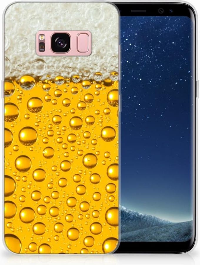 Samsung Galaxy S8 Siliconen Case Bier