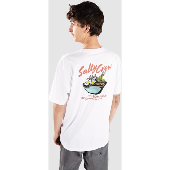 Salty Crew Fish Bowl T-Shirt wit