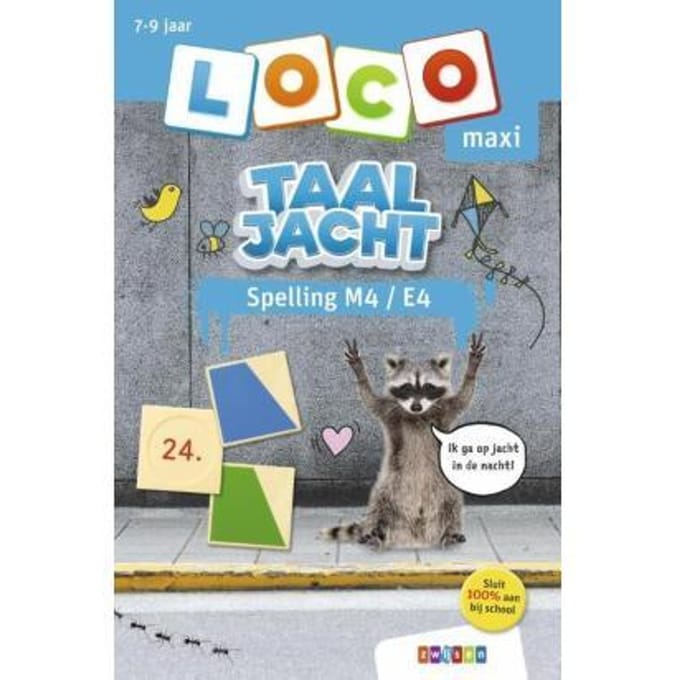 Loco maxi Taaljacht Spelling M4/E4 Educatieve boeken (spelletjes en raadsels)