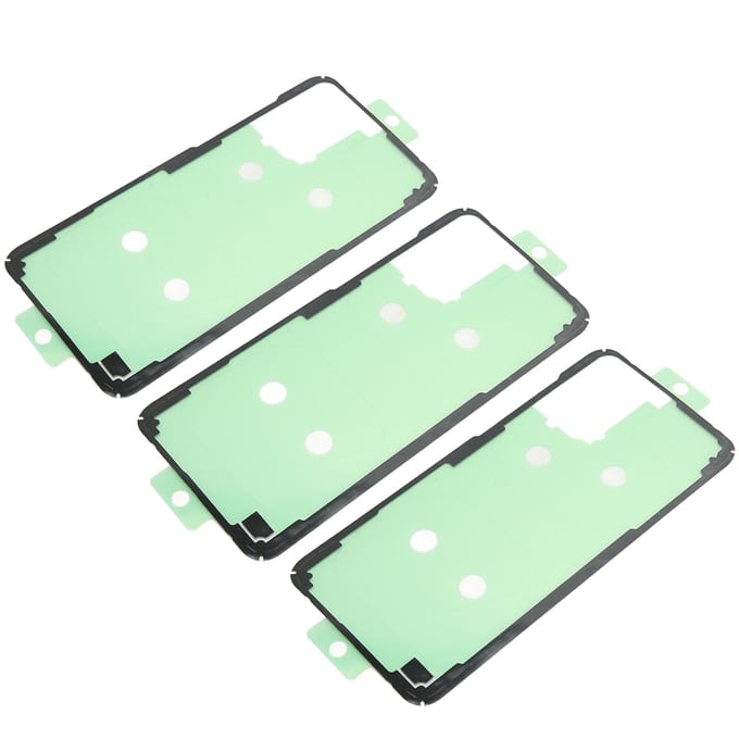 3 stuks Batterij Achterkant Lijm Tape Dubbelzijdig Batterij Achterkant Zelfklevende Sticker voor Samsung beige