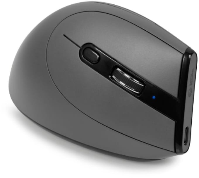 Bakker Elkhuizen BakkerElkhuizen Grip Pro - Vertical mouse - Optisch - 6 knoppen - Grijs