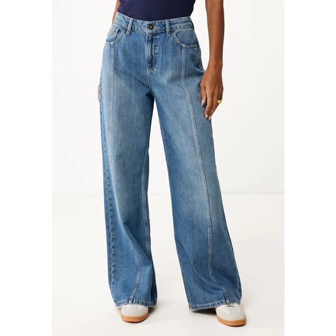 Dames Wide Leg Jeans Mexx