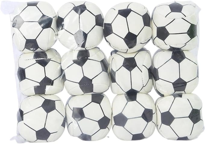 Jongleerballen Set - Bal Speelgoed - Vaardigheid Oefenen - Duurzaam Gestikt - 12 Stuks - Multicolor