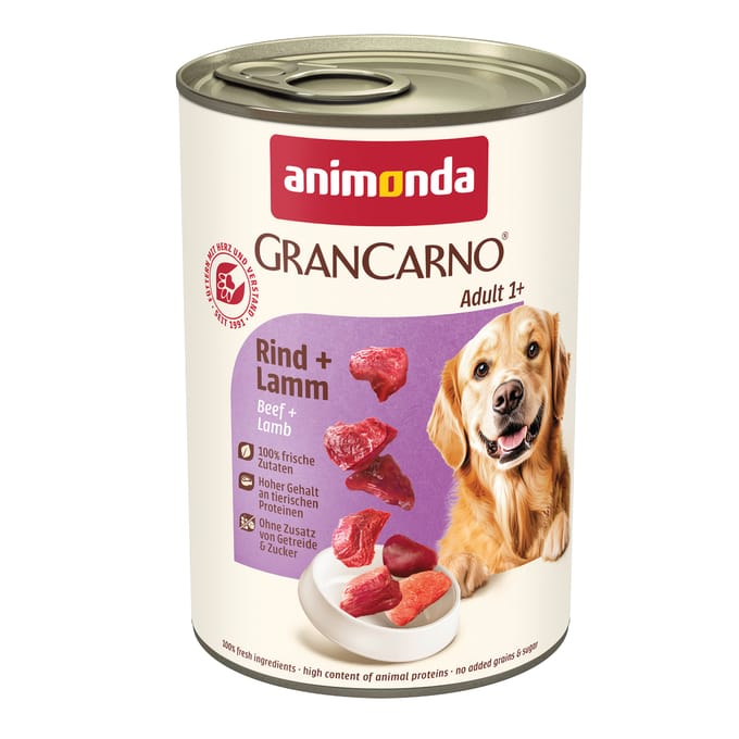 Animonda GranCarno Original Adult - Rund met Lam - 6 x 400 g