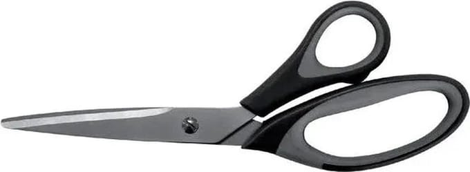 Schaar quantore 210mm titanium + soft grip handvat | 12 stuks