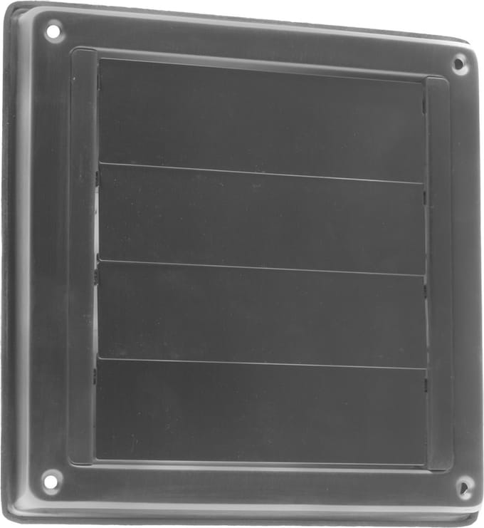 RVS lamellenrooster 4 lamellen Ø100mm