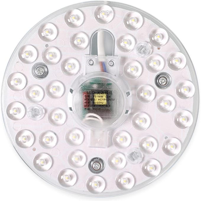 LED-lichtbronmodule Retrofit-lichtset voor plafondlampmodule Lampvervanging Wit licht AC180-265V 18W wit
