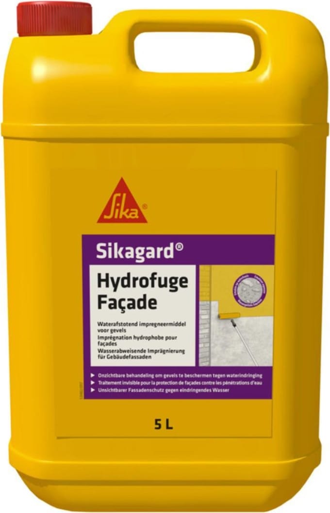 SikaGard Hydrofuge Façade - Waterdichte impregnatie voor gevel - Sika - 5 L
