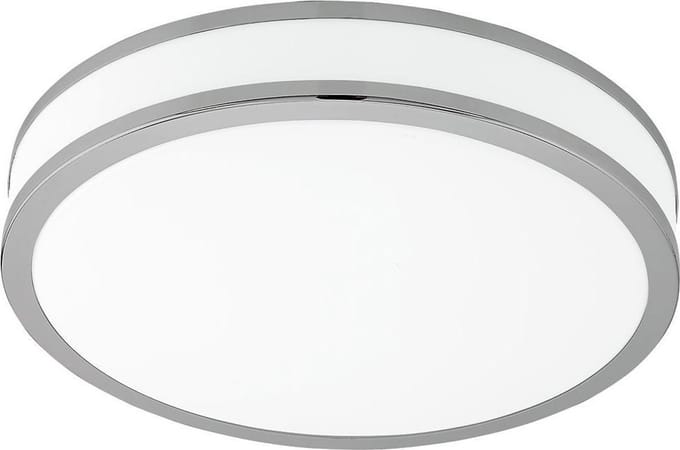 EGLO Palermo 2 - Wand/Plafondlamp - 1 Lichts - Ø41 cm - Wit, Chroom