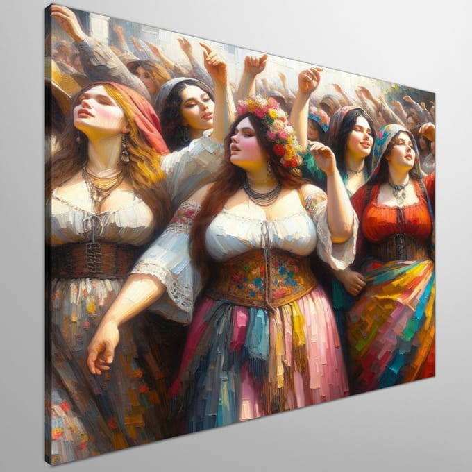 Kunstprint | Wanddecoratie | Canvas | 100 × 100 cm