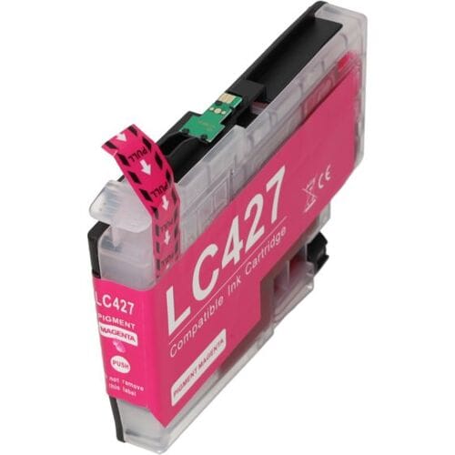 PrintAbout Inktcartridge LC-427M Magenta geschikt voor Brother