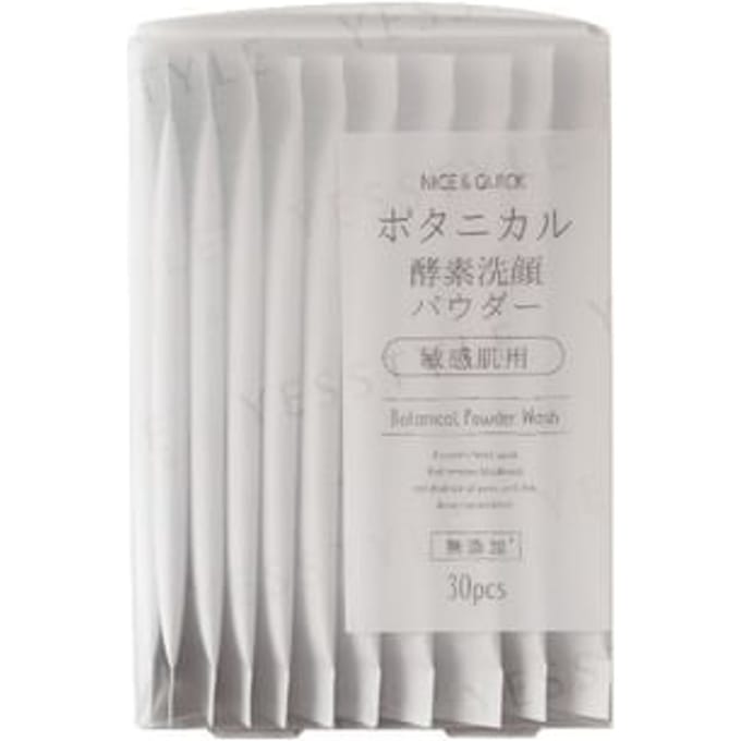 NICE & QUICK - Botanical Enzyme Face Wash Powder 0.4g x 30