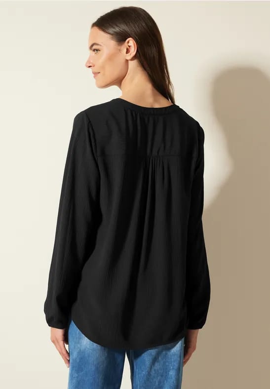 Gestructureerde blouse