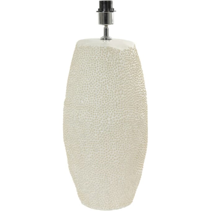 Light & Living Tafellamp Kyara Keramiek, 59cm - Crème (excl. kap)