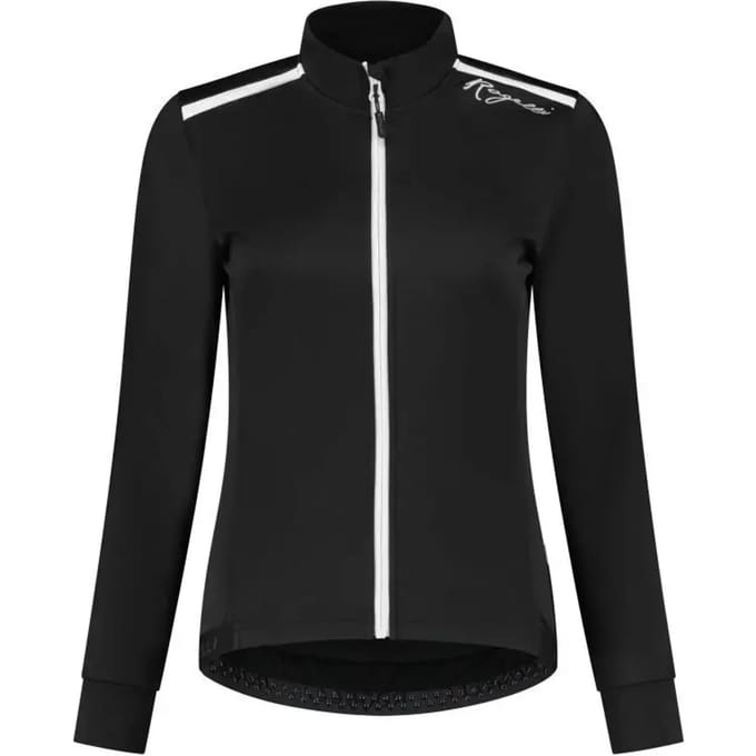 Rogelli Pesara Dames Fietsjack Winter - Achterzak - Zwart/Wit