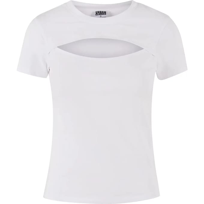 Urban Classics - Short Cut Out Top - XXL - Wit