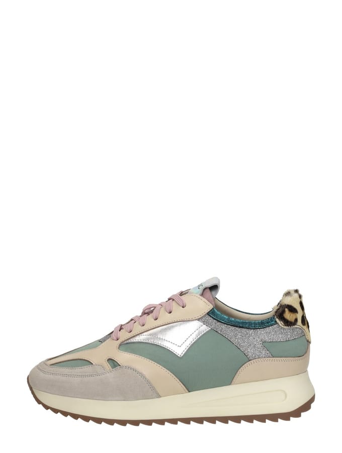 IQÔNIC Sneakers - Dames - Groen - Maat:41