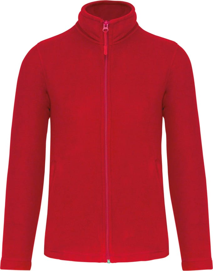 WK. Designed To Work Microfleece Vest Met Rits WK903 - Red - S