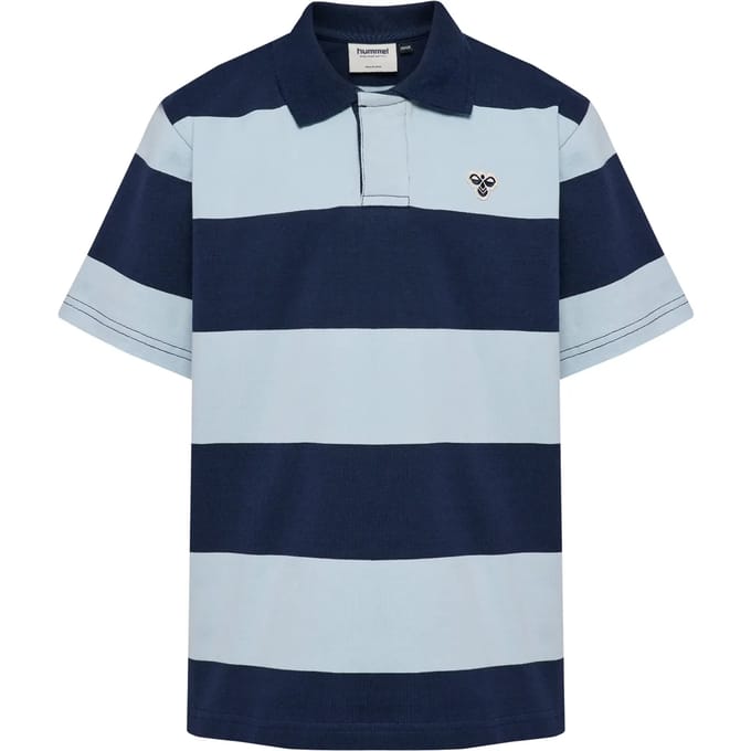 Gestreept poloshirt voor kinderen Hummel BEE