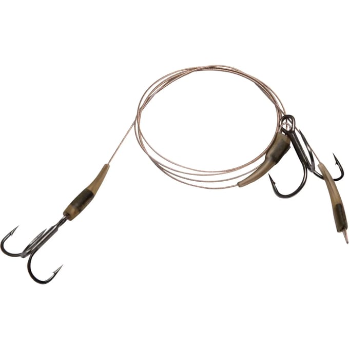 Zebco DB Series Bottom Rig Leader 14 kilo - Maat : Size 8+6